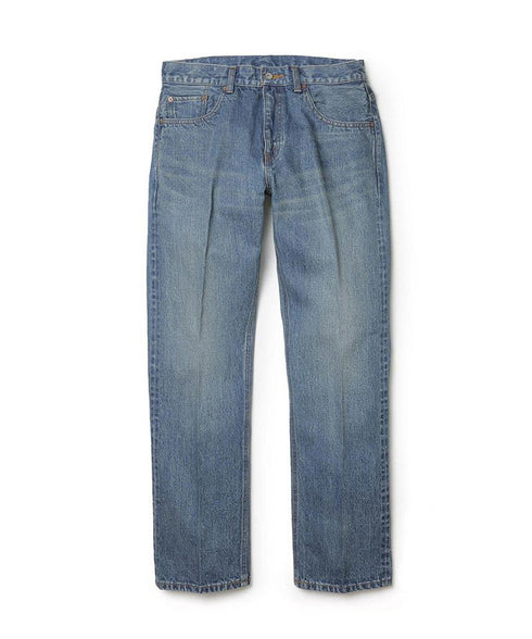 MR.OLIVE / 14oz SELVAGE DENIM / USED STANDARD STRAIGHT JEANS / ミスターオリーブ 14oz セルヴィッジデニム / ユーズドスタンダードストレートジーンズ